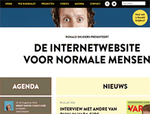 Tablet Screenshot of normalemensen.nl